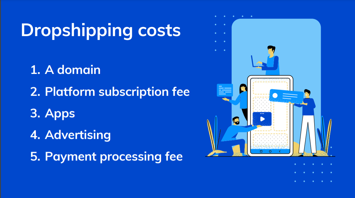 Dropshipping costs